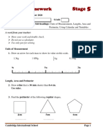 Stage 5 Math Worksheet Thursday 29th Oct p21-33