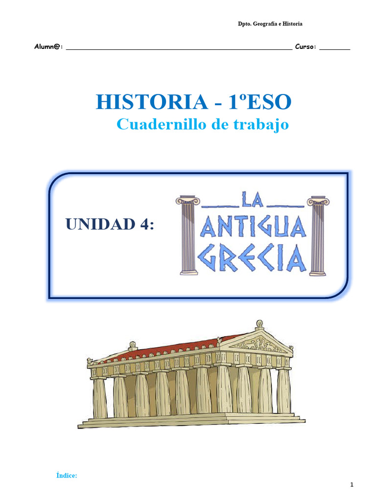 Historia de la Antigua Grecia para Niños | PDF | Antigua Grecia | Esparta