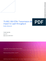 TS-BSC-SW-0794 Transmission Delay Impact To LapD Throughput