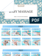 Flip Chart Baby Massage