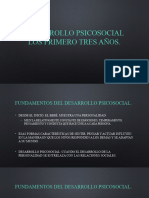 Desarrollo Psicosocial Los Primero Tres Años