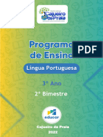 Programa de Ensino BNCC - Língua Portuguesa - 3º ano 2º Bimestre