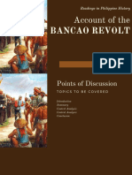 Account of The BANCAO REVOLT 1