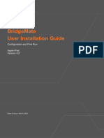 BridgeMate. User Installation Guide for v.1.2.0_MAR2022