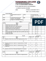 DS IAT -1  Answerkey