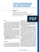 Texto para P2 (Físico-química) - Aspectos atuais da biodisponibilidade (2)