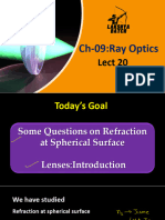 Ray Optics Lect 20 Notes