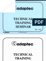 Adaptec Technical Training Seminar 1993