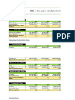 Paramount Textile PLC Ratio Analysis Final