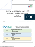 Rob Porter AMWA NMOS IS 04 and IS 05 Scalability and Performance