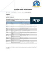 Plan de Trabajo Comité de Intercepción 2024