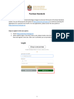 Purchase Standards User Manual