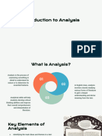 Introduction To Analysis