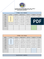 Calendario de Juegos