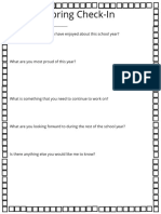 Studentand Parent Conference Surveys