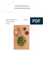 Guías Alimentarias - MJRV