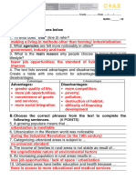 Paper 2 Reading-Listening TERM I - ANSWERS