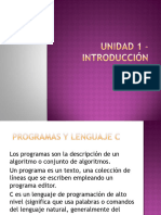 TUP - PI - Unidad I - Introducción HolaMundo en C