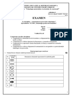 2. Examen TPL (Automatizarea) - Varianta II