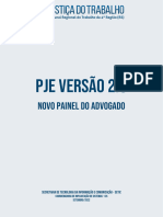 TRT04 - PJE 2.8 - Manual Do Novo Painel Do Advogado