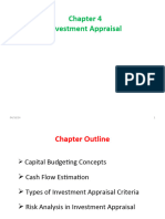 Ch 4 Investment Appraisal