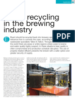 Water Recycling in The Brewing Industry