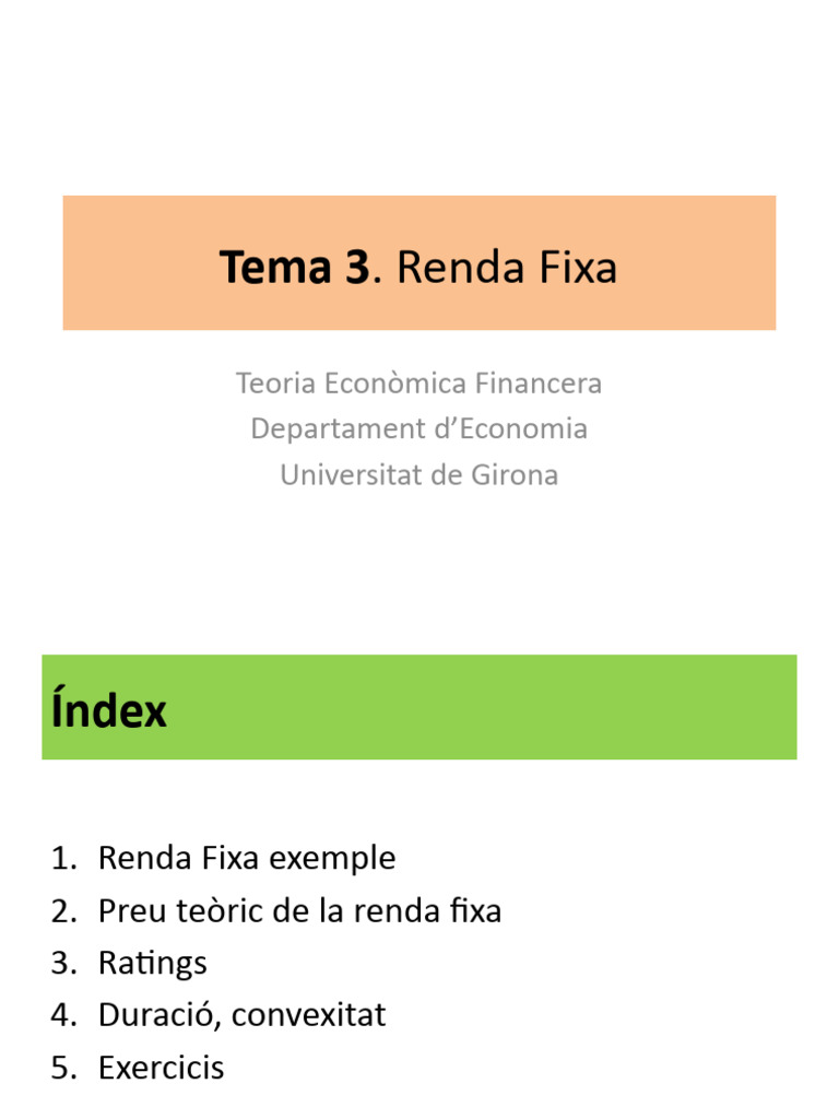 Renda Fixa | PDF