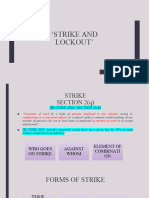 Strike and Lockkout