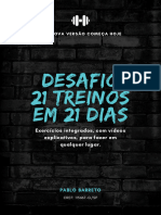 E-Book Desafio 21 Treinos em 21 Dias - Pablo Barreto