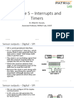 Lecture 5 - Interrupts and Timers