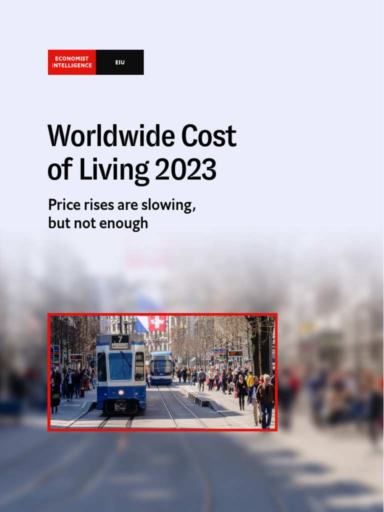 2023 Worldwide Cost of Living Report | PDF | Cost Of Living | Inflation