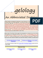 Angelology - Abbreviated Doctrine