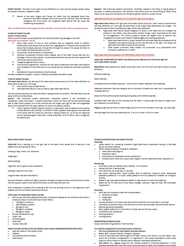 Cardiovascular Disease Pdf Heart Failure Heart