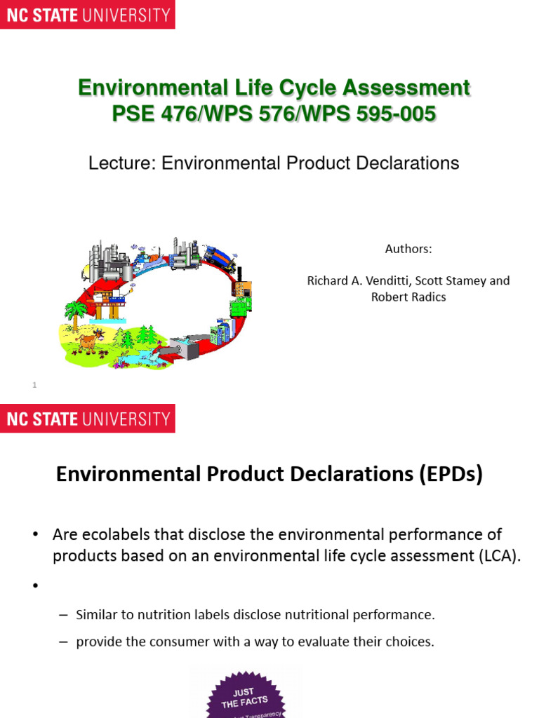 Understanding Environmental Product Declarations | PDF | Forest ...