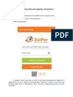 ZoiPer Beállítása VoIP Telefon Használatához