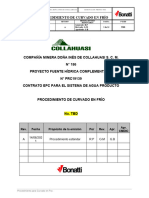 Procedimiento para Curvado en Frio