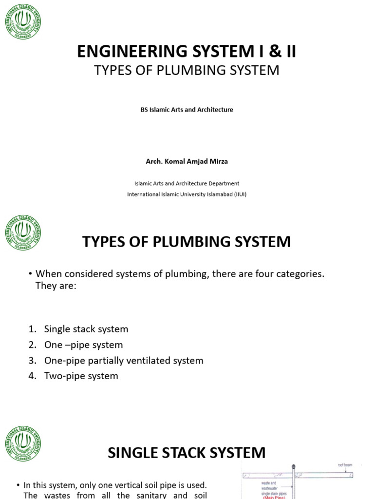 Overview of Plumbing Systems | PDF | Plumbing | Hydraulic Engineering