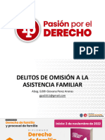 Delitos de Omisión A La Asistencia Familiar PDF Gratis