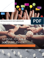 Aula - Socialização e Sociabilidade