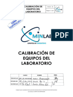 M-PR-05 Calibración de Equipos Del Laboratorio V05