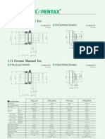 1 / 3 Format Manual Iris: TS212A (C70214) TS320NX (C91665)