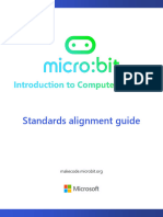 Standards alignment guide - Intro to CS MakeCode microbit