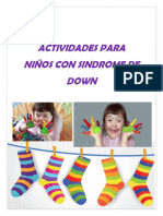 Actividades Para Niños Con Sindrome de Down