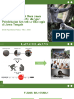 Pusat Konservasi Owa Jawa (Hylobates Moloch) Dengan Pendekatan Arsitektur Ekologis Di Jawa Tengah