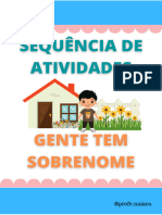 Sequência Gente tem sobrenome 2 anopdf