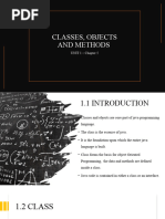 Unit 1-Chapter 3 - Classes, Objects and Methods