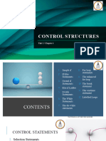 Unit 1-Chapter 4 - Control Structures