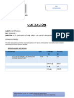 Cotizacion