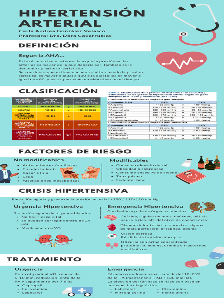 Guía sobre Hipertensión Arterial | PDF | Hipertensión | Enfermedades y ...