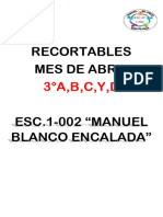 RECORTABLES ABRIL...